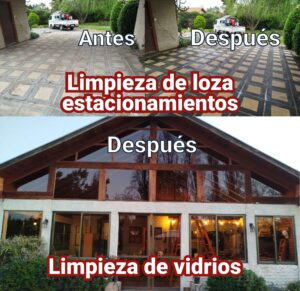 Limpieza industrial y domiciliaria. Fachadas siding, vidrios, lozas, maquinaria pesada, chasis y motores de camiones y buses. Cotiza ahora.