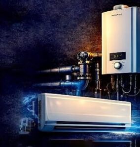 Servicio técnico de gas, calefacción y aire acondicionado en Las Condes y Providencia. Técnicos SEC, emergencias 24/7 y garantía.